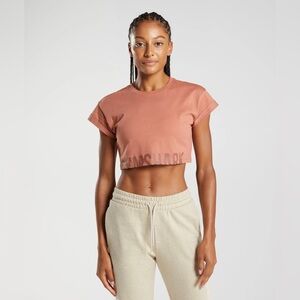 Gymshark Fraction Crop Top - Small